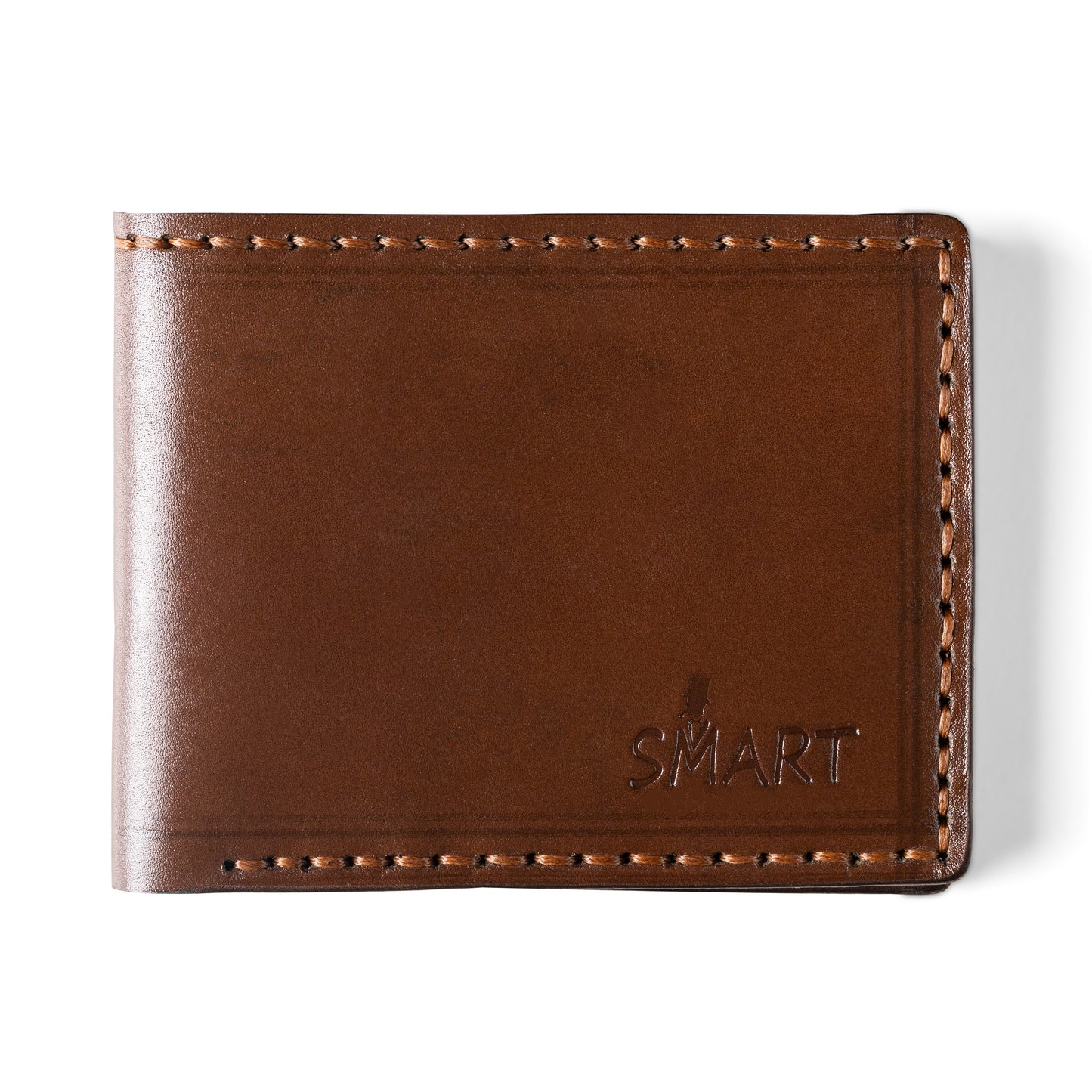 Smart wallet Plain | Brown