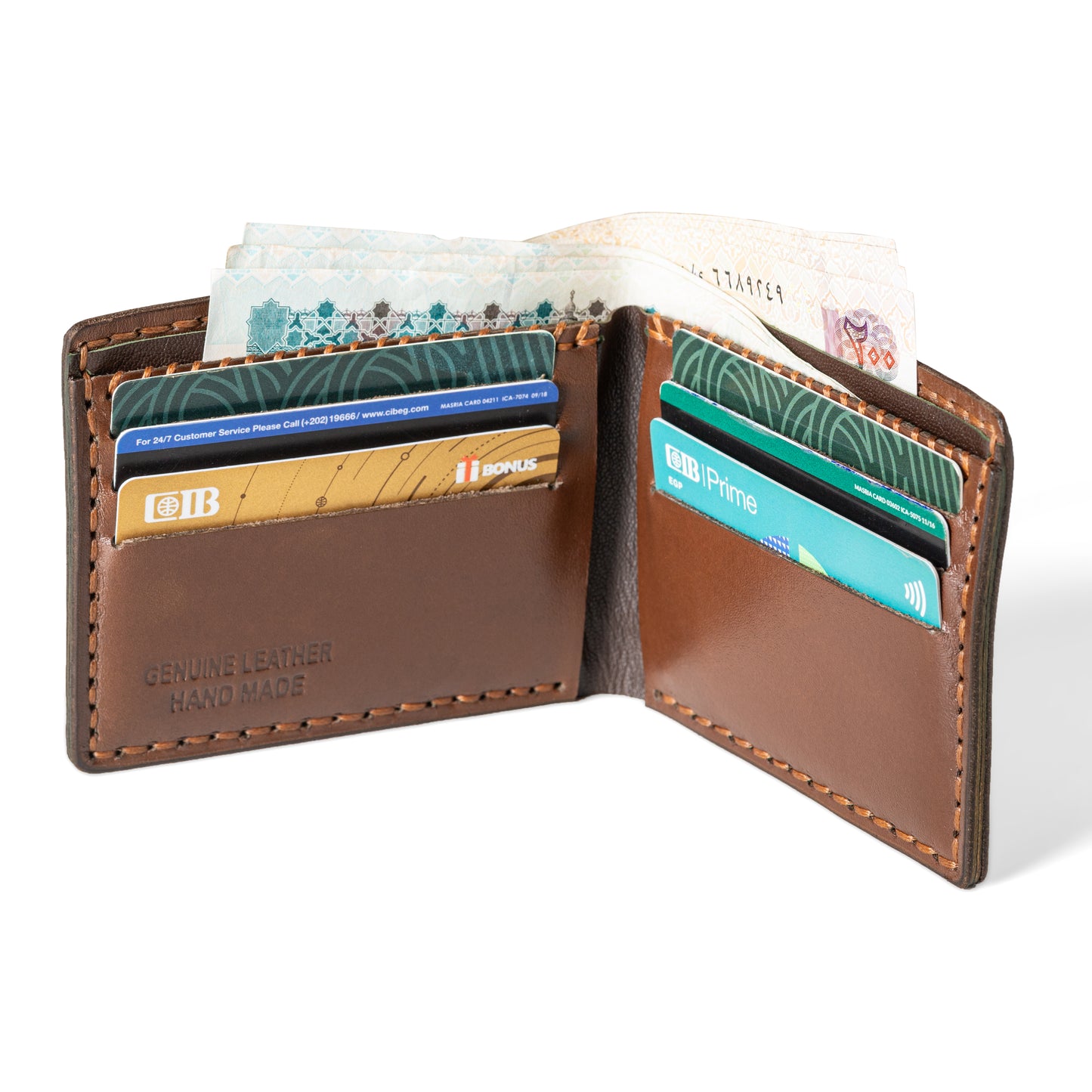 Smart wallet Plain | Brown