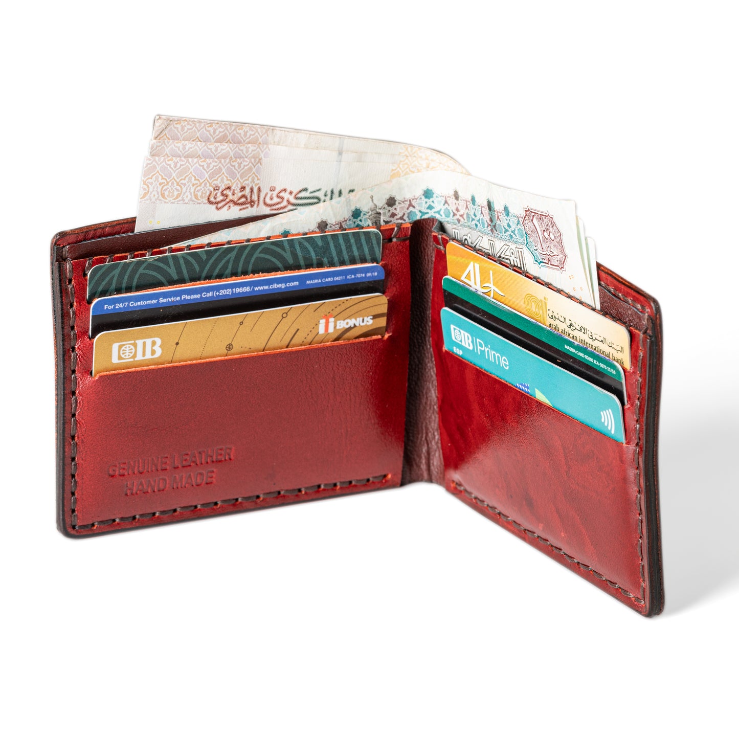 Smart wallet Plain | Burgundy