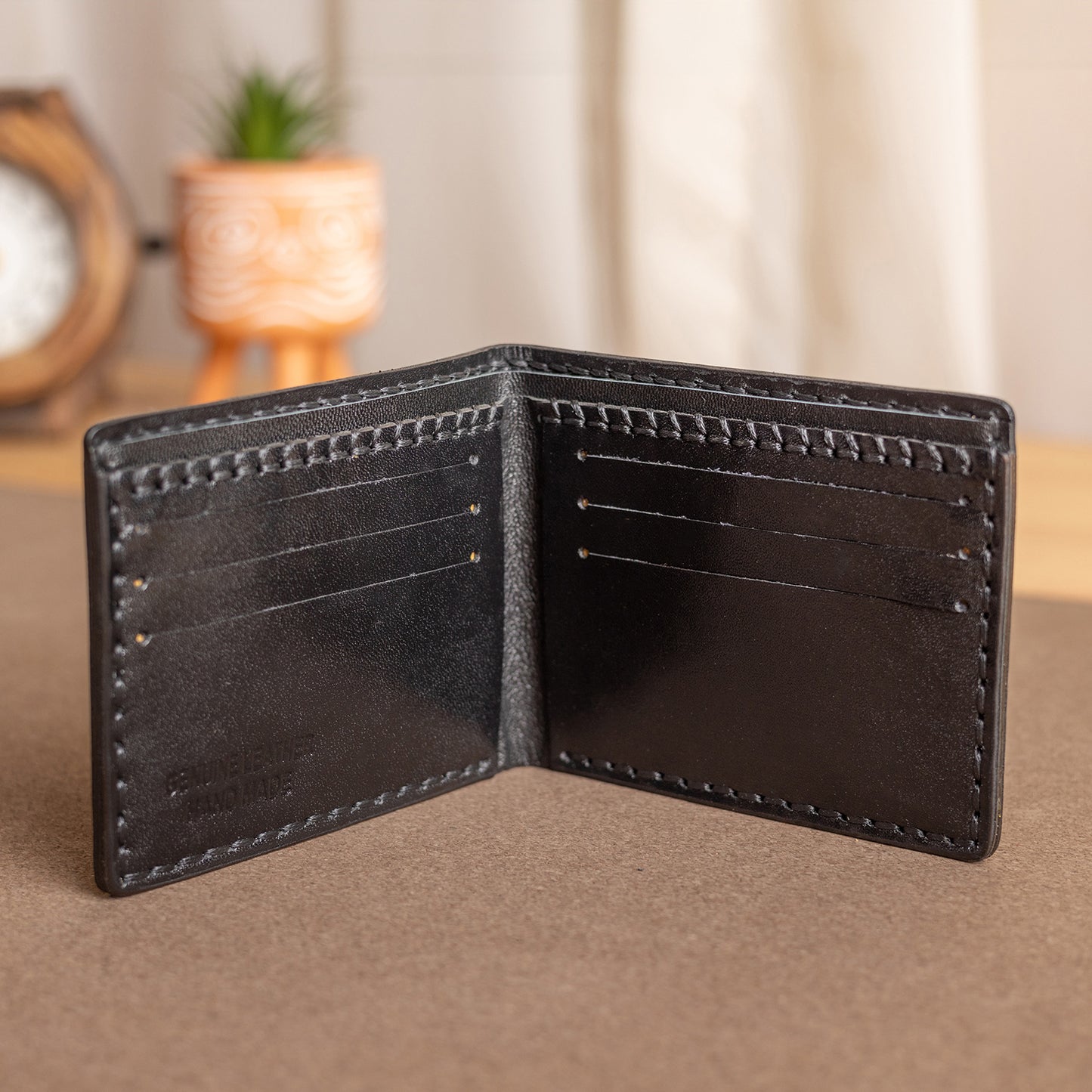 Smart wallet Plain | Black