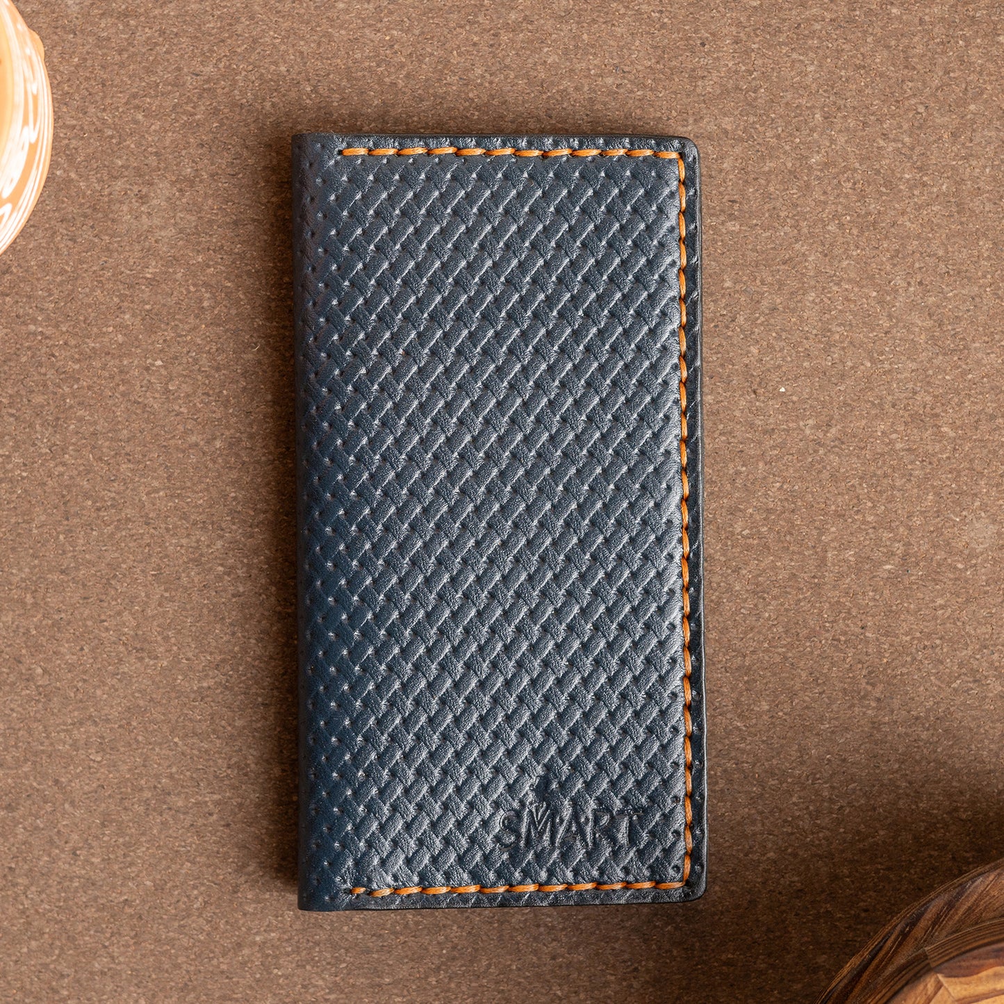 Bi-fold card holder | Blue