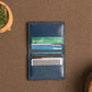 slim Plain card holder | Blue