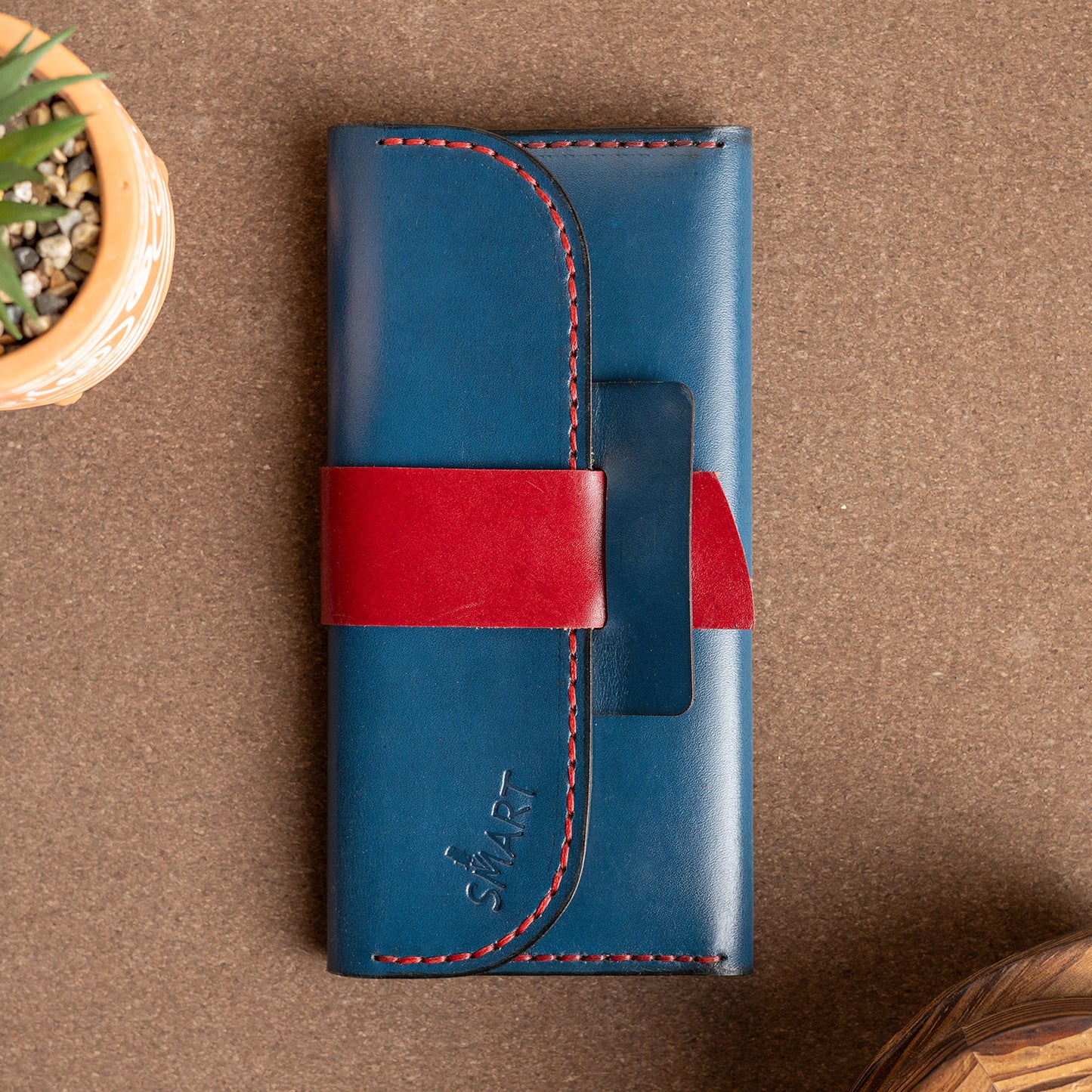 Tri-fold wallet | Nave Blue