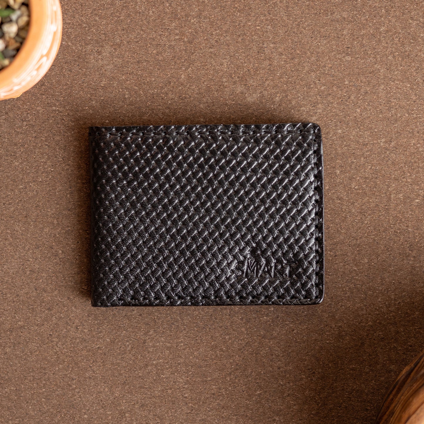 Smart wallet Tangled | Black