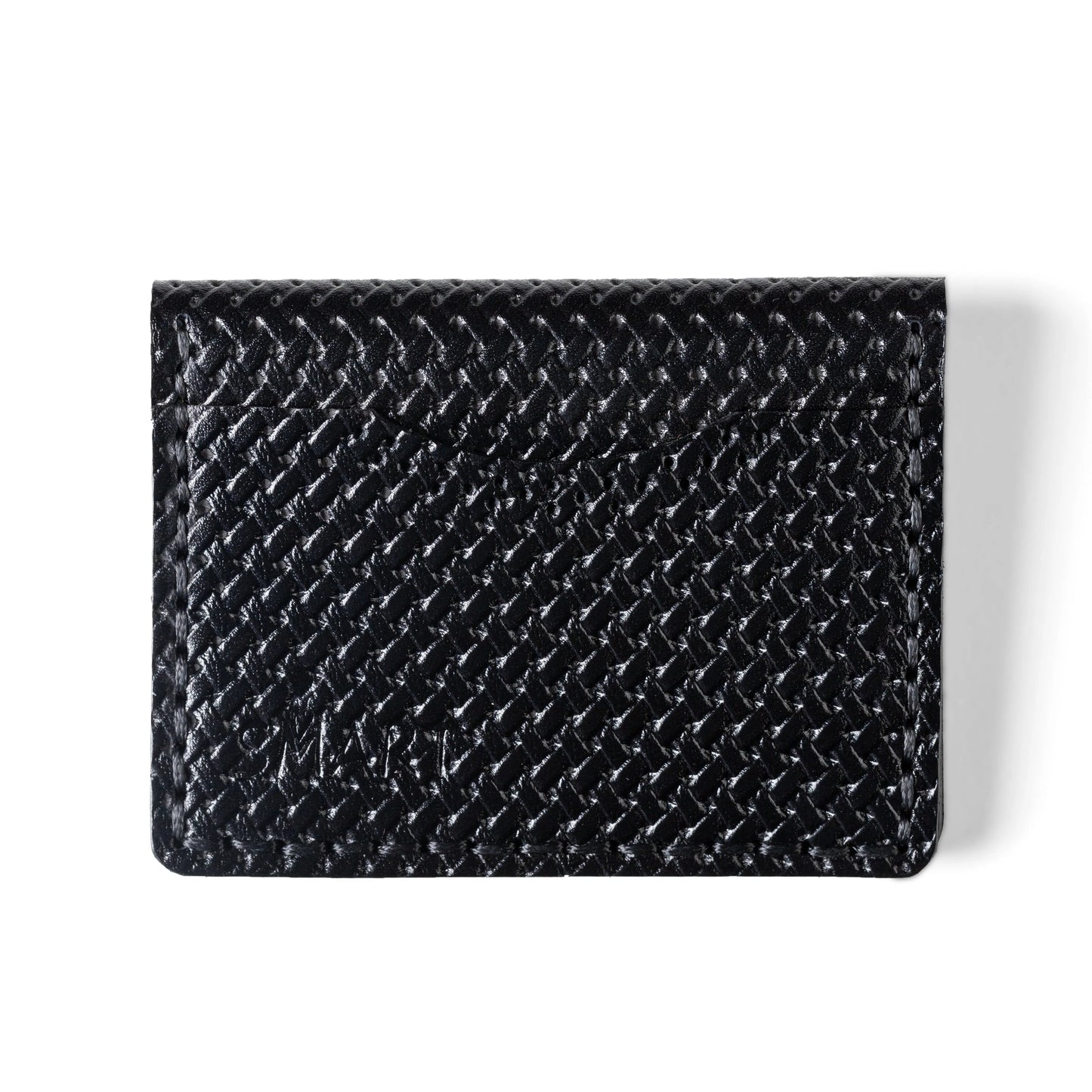 slim Tangled card holder | Black