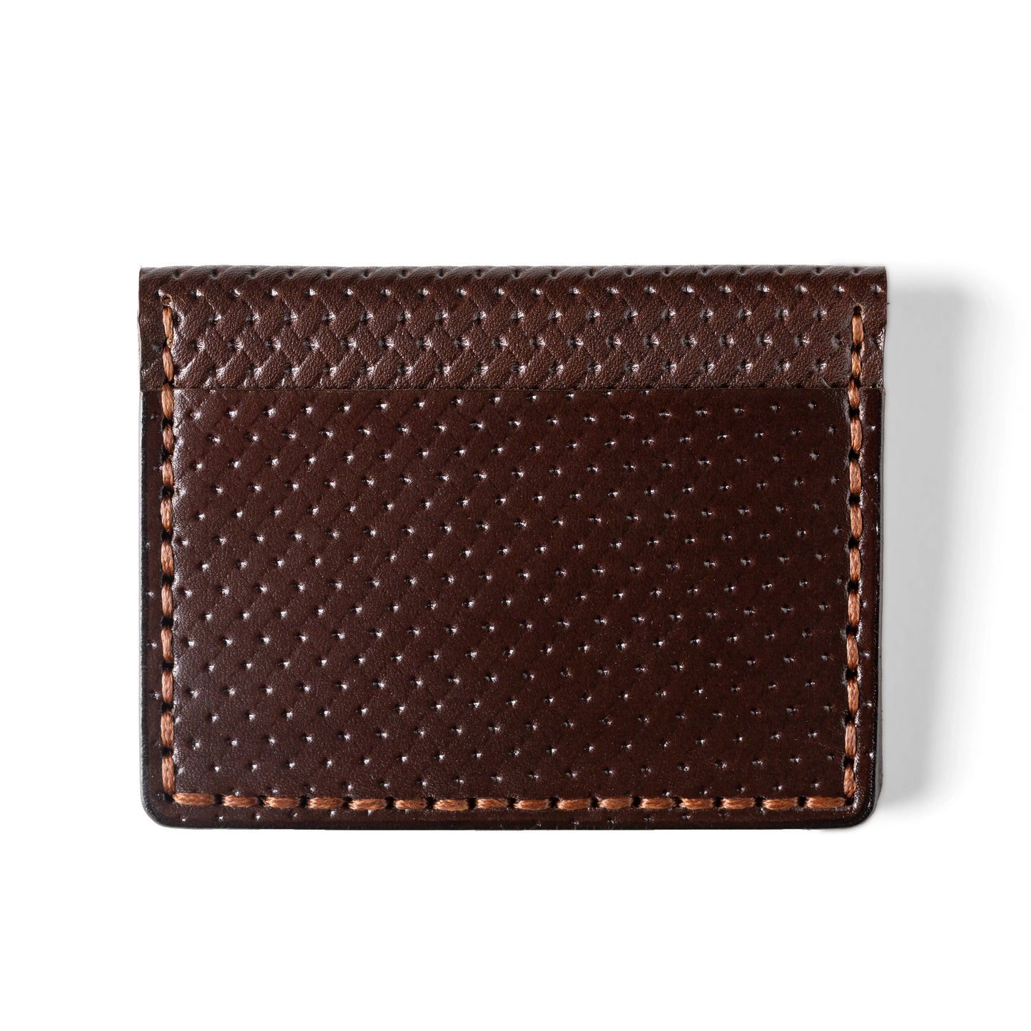 slim Tangled card holder | Brown