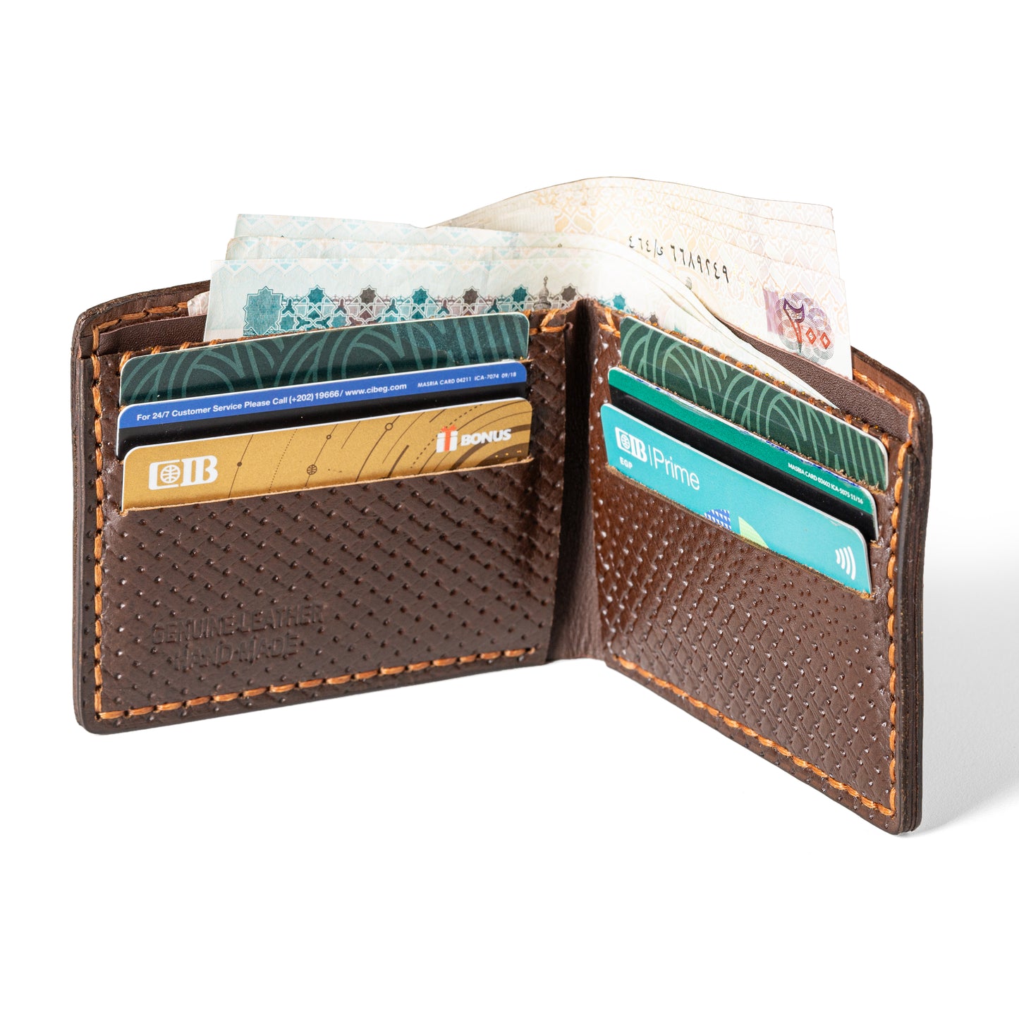 Smart wallet Tangled | Brown