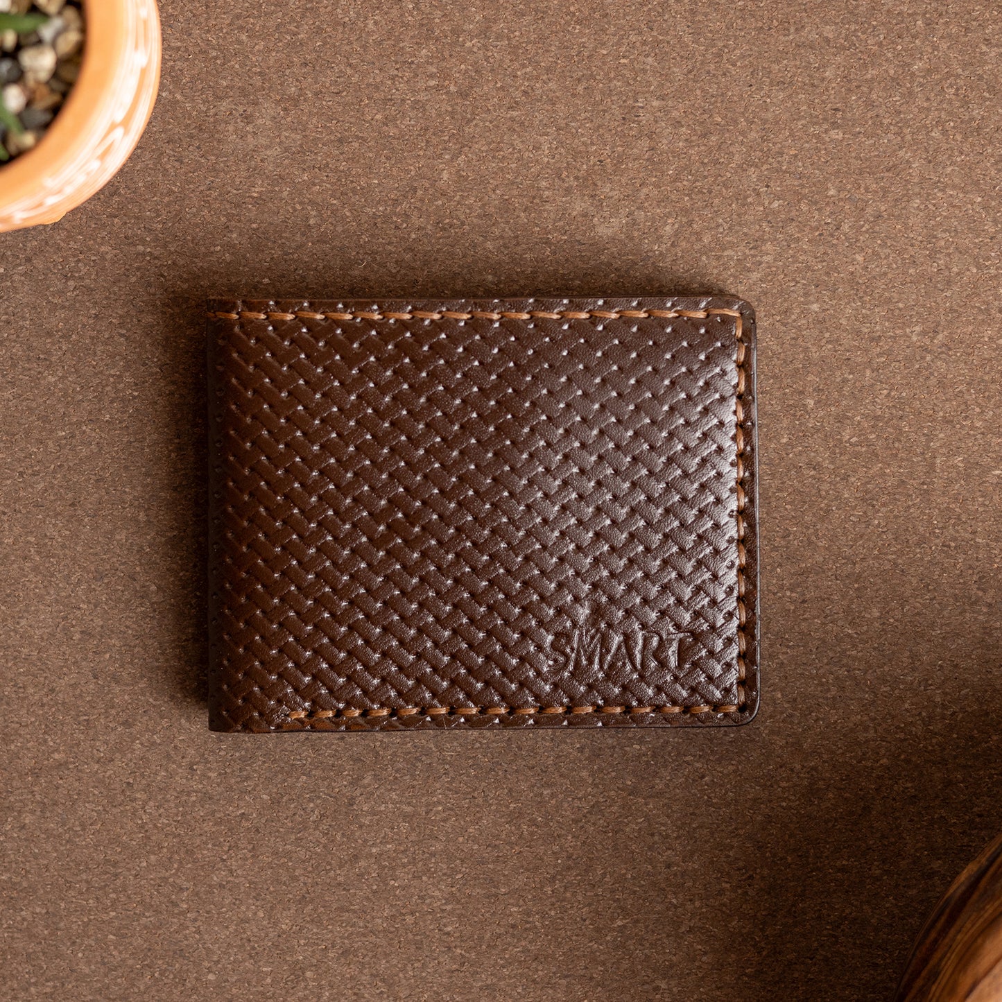 Smart wallet Tangled | Brown